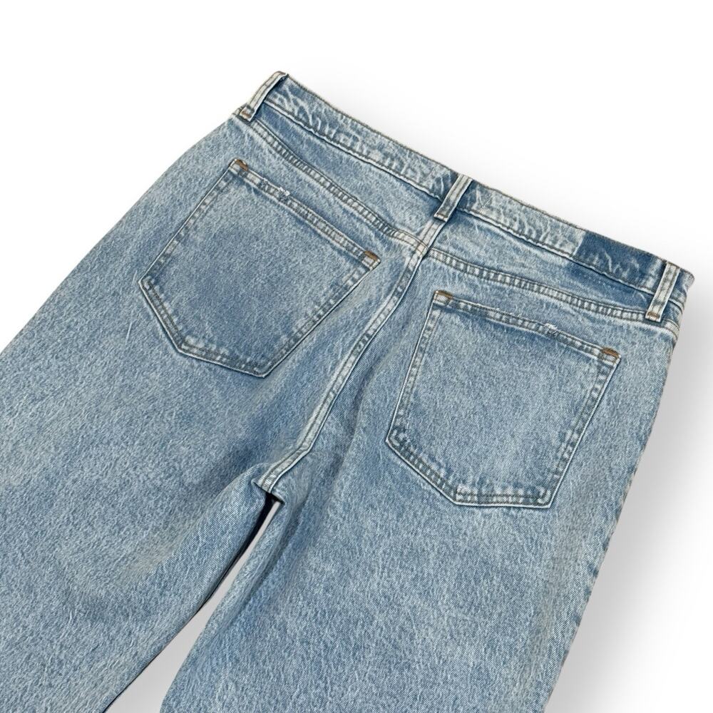 Abercrombie & Fitch The 90s Relaxed Jeans High Rise Womens 32/14 Light Wash - Picture 4 of 8